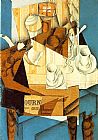 Juan Gris Famous Paintings - Breakfast